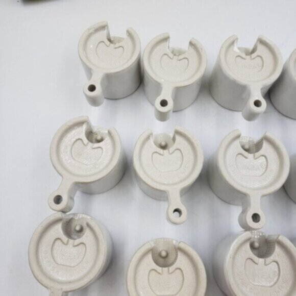 IKEA Tealight Holders White Linking Original Box Full Set of 12 - Picture 12 of 16